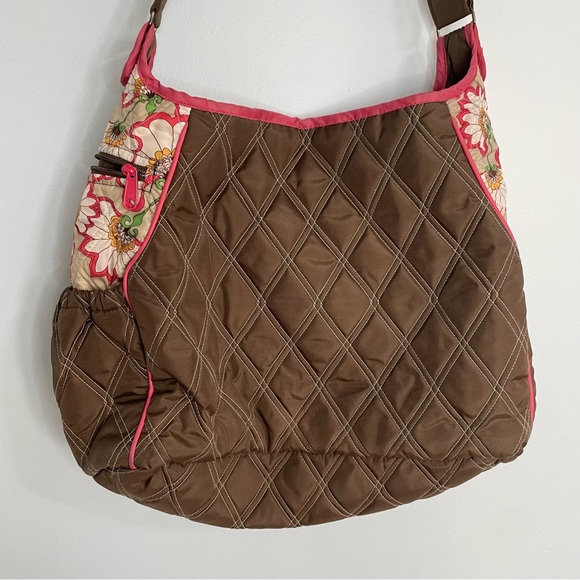 Cinda B Bella Fiore Cocoa Diaper Bag Tote - Picture 12 of 16